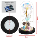 Galaktische Rose mit LED Beleuchtung - für besondere Anlässe(17% Rabatt)