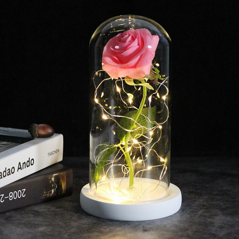 Galaktische Rose mit LED Beleuchtung - für besondere Anlässe(17% Rabatt)