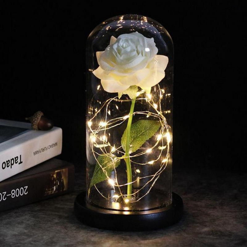 Galaktische Rose mit LED Beleuchtung - für besondere Anlässe(17% Rabatt)