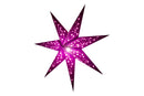 Venus: Violet - Handmade 7 Pointed Paper Star Lantern