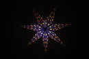 Spirit: Deep Blue - Handmade 7 Pointed Paper Star Lantern